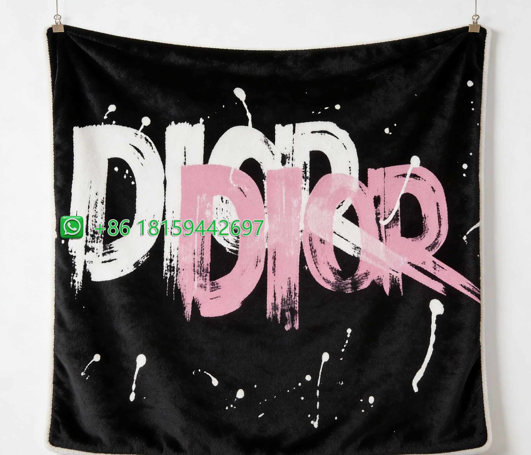 Dior Throw Blankets